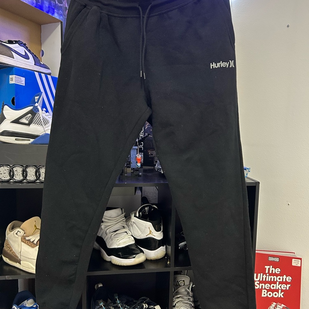 Hurley Black Jogger Pants